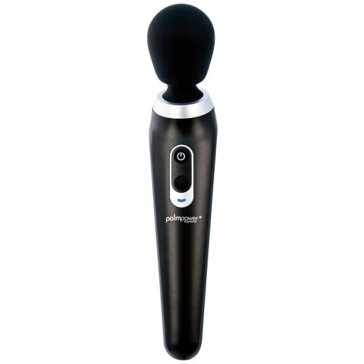 PalmPower Extreme Wand - akkus masszírozó vibrátor fekete