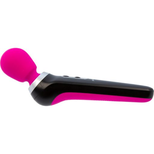 PalmPower Extreme Wand - akkus masszírozó vibrátor pink-fekete