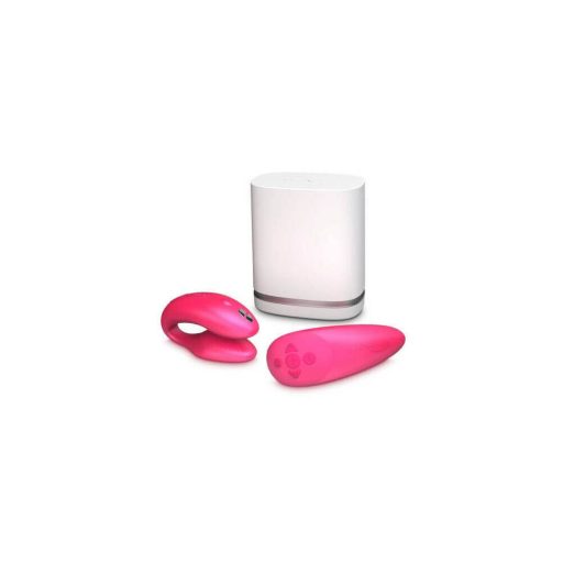 We-Vibe Chorus hands-free pár-vibrátor Squeeze Remote-tal (Pink)