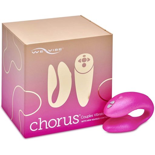 We-Vibe Chorus hands-free pár-vibrátor Squeeze Remote-tal (Pink)
