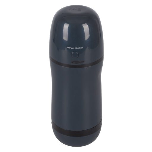 Rebel - 2in1 szívó, vibráló maszturbátor fekete