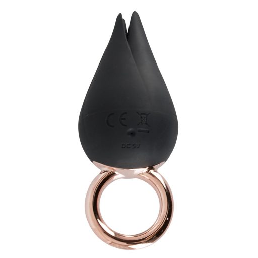 Belou - akkus, vízálló csiklóvibrátor  fekete