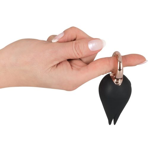 Belou - akkus, vízálló csiklóvibrátor  fekete