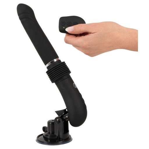 You2Toys RC Fucking Machine 2.0 - akkus lökő vibrátor fekete