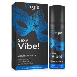 Orgie Sexy Vibe Liquid - uniszex folyékony vibrátor 15ml