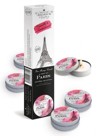 Petits Joujoux Paris - masszázsgyertya - vanília-szantál (5 x 43ml)