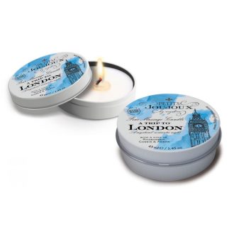 Petits Joujoux London - masszázsgyertya- rebarbara-ámbra 43ml