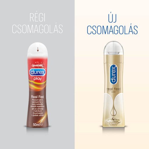 Durex Play Real Feel - szilikonos síkosító 50ml