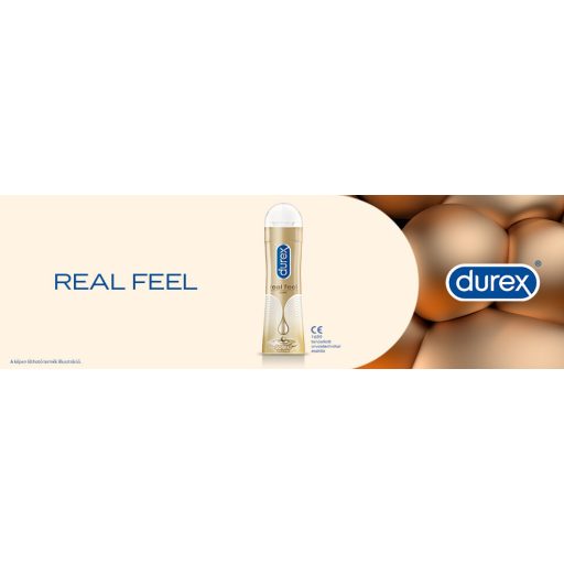 Durex Play Real Feel - szilikonos síkosító 50ml