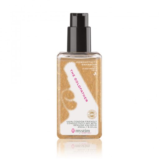 mystim síkosító elektro szexhez - 23k gold 250ml