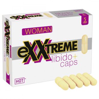   Hot exxtreme Libido - étrend-kiegészítő kapszula nőknek (5 db)