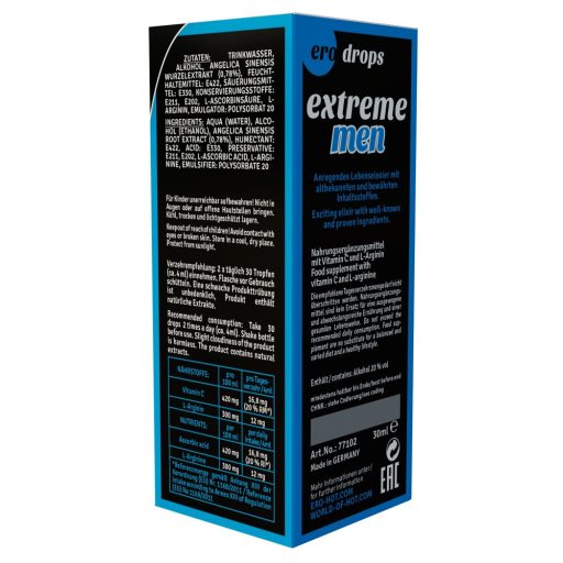 HOT Spanish fly Extreme - étrend-kiegészítő csepp férfiaknak 30ml