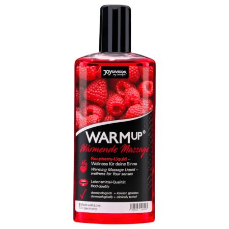 JoyDivision WARMup - melegítős masszázsolaj - málna 150ml