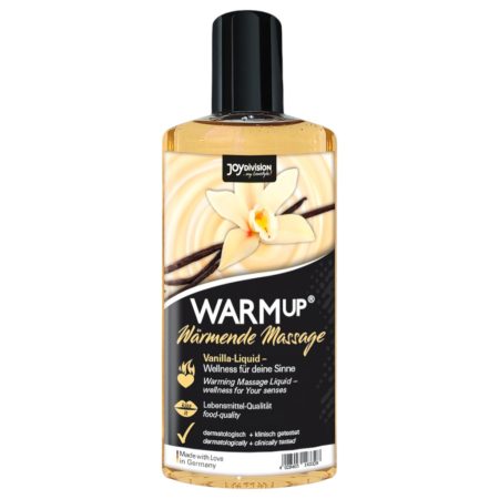 JoyDivision WARMup - melegítős masszázsolaj - vanília 150ml