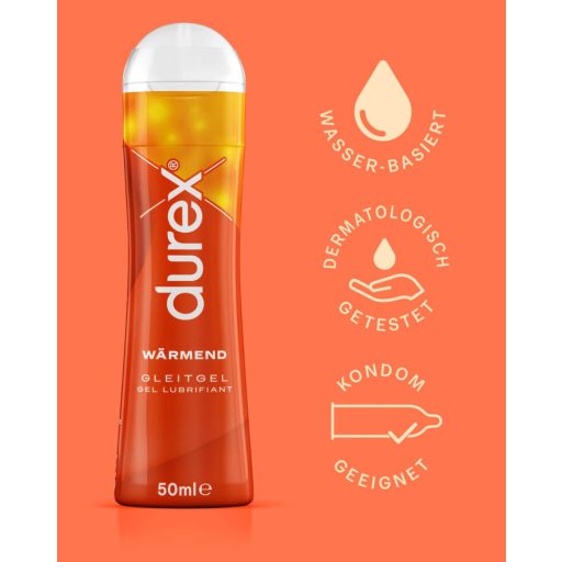 Durex Warming - melegítő hatású síkosító (50ml)