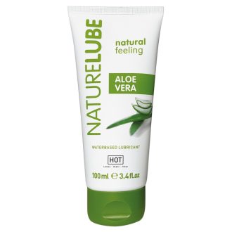 HOT NatureLube Aloe Vera - vízbázisú síkosító 100ml