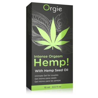  Orgie Hemp - stimuláló intim gél nőknek és férfiaknak (15 ml)