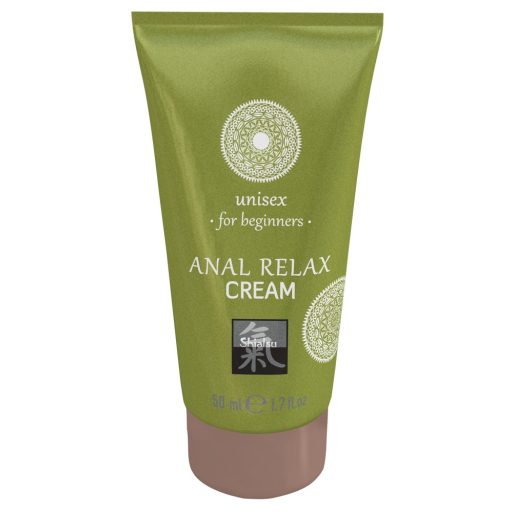 HOT Shiatsu Anal Relax - nyugtató anál síkosító krém 50ml