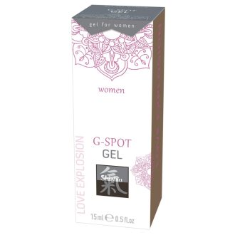 HOT Shiatsu G-Spot - G-pont stimuláló intim gél 15ml