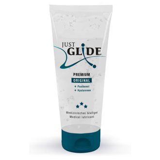 Just Glide Premium Original - vegán, vízbázisú síkosító 200ml