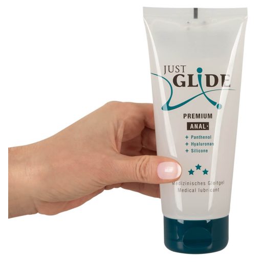 Just Glide Premium Anal - tápláló anál síkosító 200ml