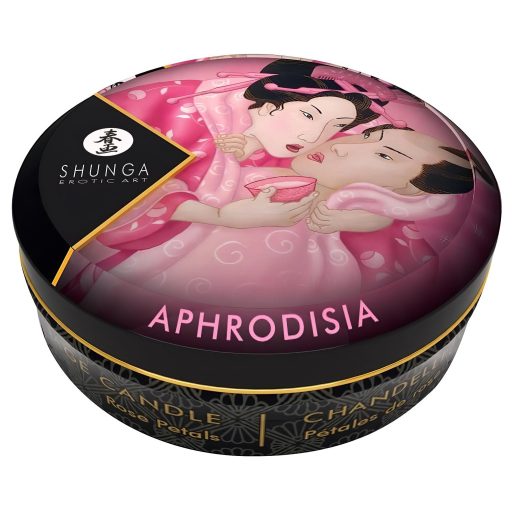 Shunga - rózsa illatú masszázsgyertya (30 ml)