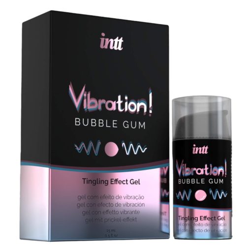 Intt Vibration! - folyékony vibrátor - rágógumi 15ml