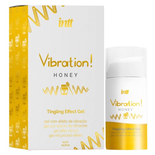 Intt Vibration! - folyékony vibrátor - méz 15ml