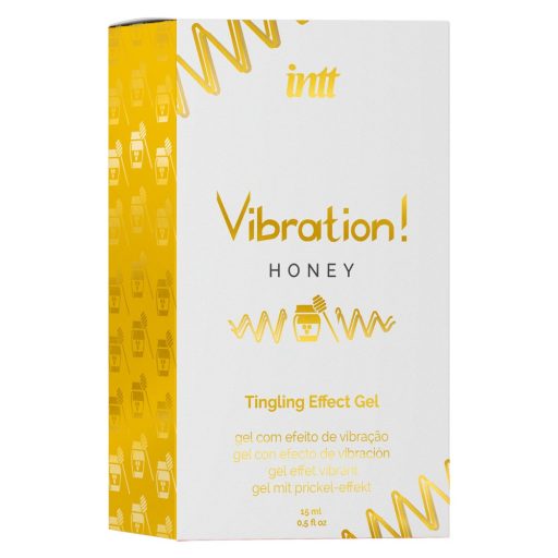 Intt Vibration! - folyékony vibrátor - méz 15ml