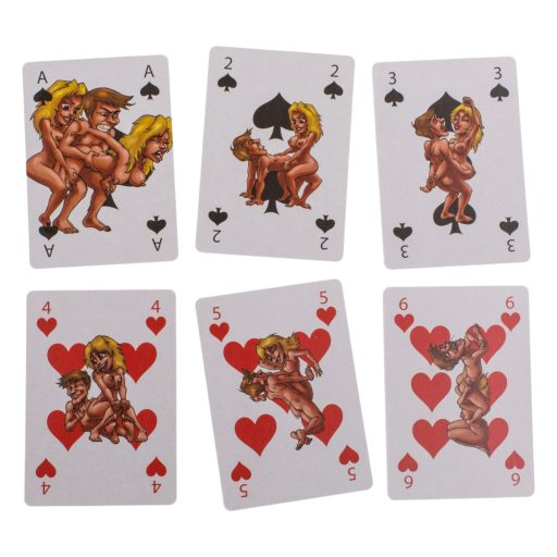 Kama Sutra - mókás francia kártya (54 db)