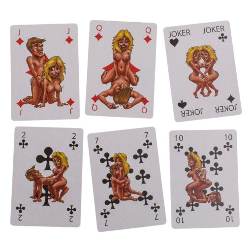 Kama Sutra - mókás francia kártya (54 db)