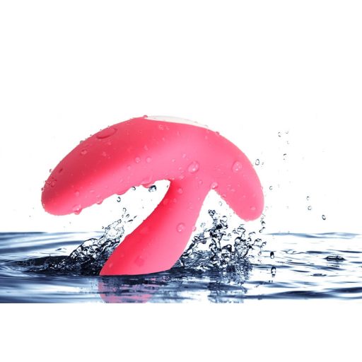 Cotoxo Saddle - akkus, távvezérlős prosztata vibrátor piros