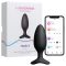 LOVENSE HUSH 2 S - okos anál vibrátor (38 mm, fekete)