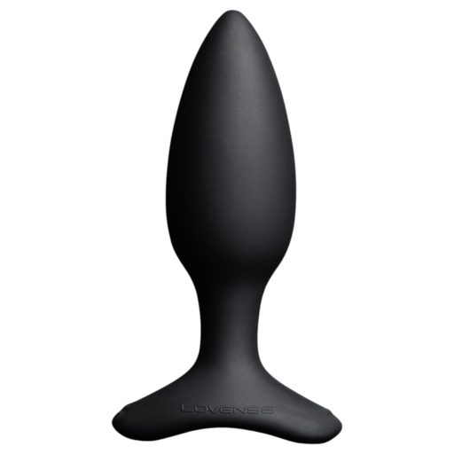 LOVENSE HUSH 2 S - okos anál vibrátor (38 mm, fekete)