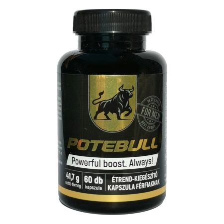 Potebull - étrend kiegészítő kapszula férfiaknak (60db)