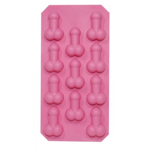 Szilikon jégkocka készítő - pénisz