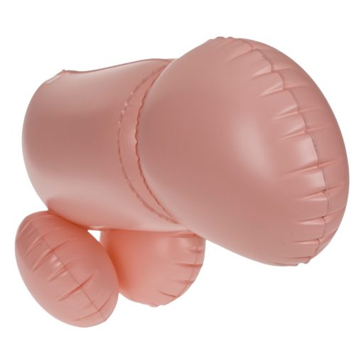 Cock Fighting - felfújható felcsatolható pénisz (natúr)