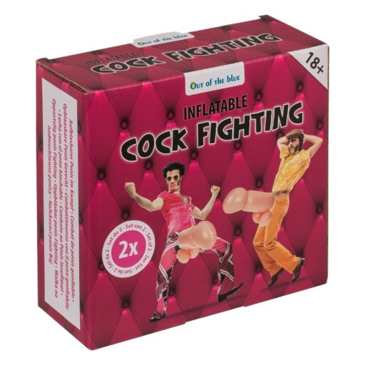 Cock Fighting - felfújható felcsatolható pénisz (natúr)