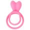 Pulselock Cocktura - nyuszis pár-péniszgyűrű (pink)