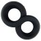 Pulselock Taur - dupla pénisz- és heregyűrű (fekete) - 20mm