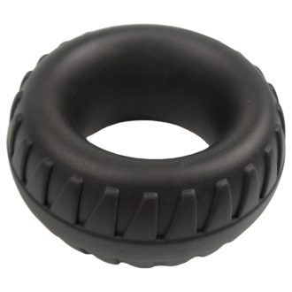   Pulselock Oak - extra vastag szilikon péniszgyűrű (fekete) - 40mm