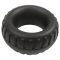 Pulselock Oak - extra vastag szilikon péniszgyűrű (fekete) - 40mm