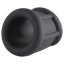 Pulselock Cocktura - fekete bordázott szilikon péniszgyűrű (30 mm)