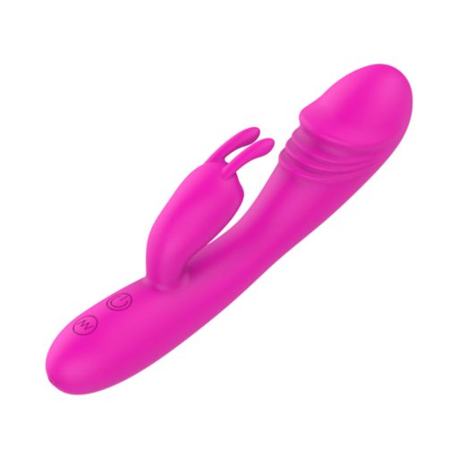 Lonely - akkus, csiklókaros, G-pont vibrátor pink