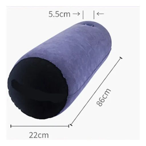 Magic Pillow - felfújható szexpárna - hengeres lila