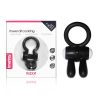 Power Clit Cockring #2 - Nyuszis vibrációs péniszgyűrű (Fekete) Power Clit Cockring #2 - Nyuszis vibrációs péniszgyűrű (Fekete)