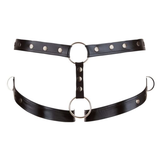 Svenjoyment - hám péniszgyűrűvel fekete - M/L