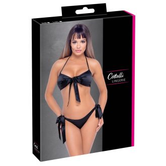 Cottelli - bikini fazonú melltartó szett fekete
