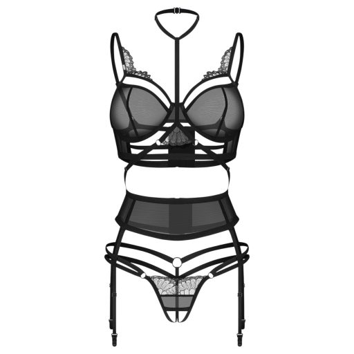 Obsessive Premisis - fehérnemű szett (fekete)