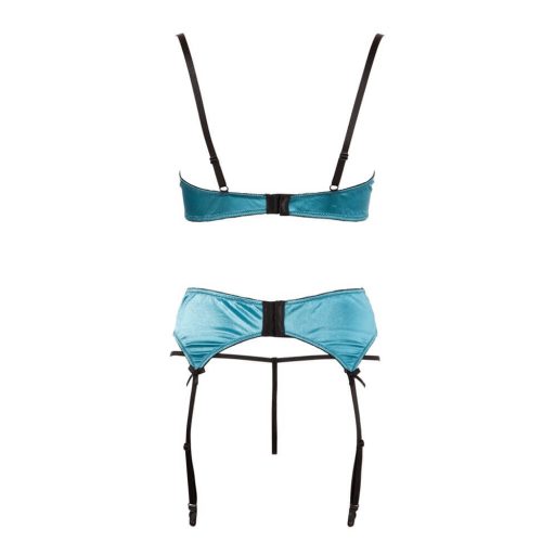 Cottelli - Jáde - exkluzív push-up melltartó szett (zöld)